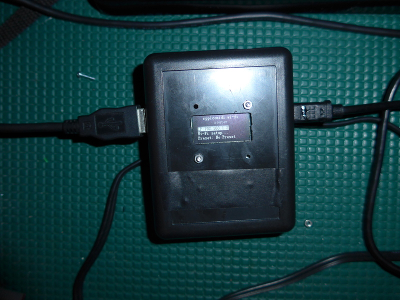 soldered prototype hardware in an enclosure