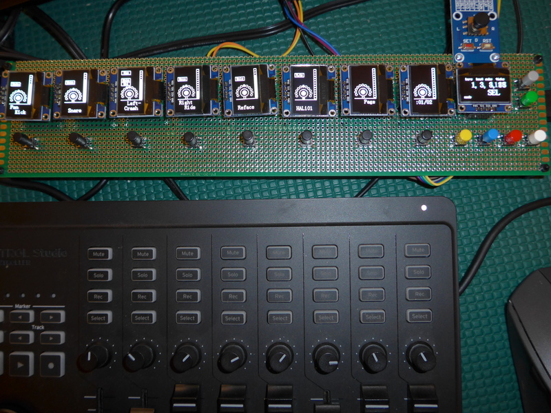 soldered prototype hardware